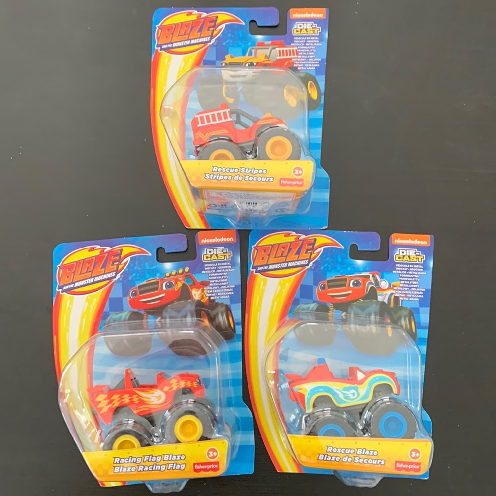 Blaze and the Monster machines die cast